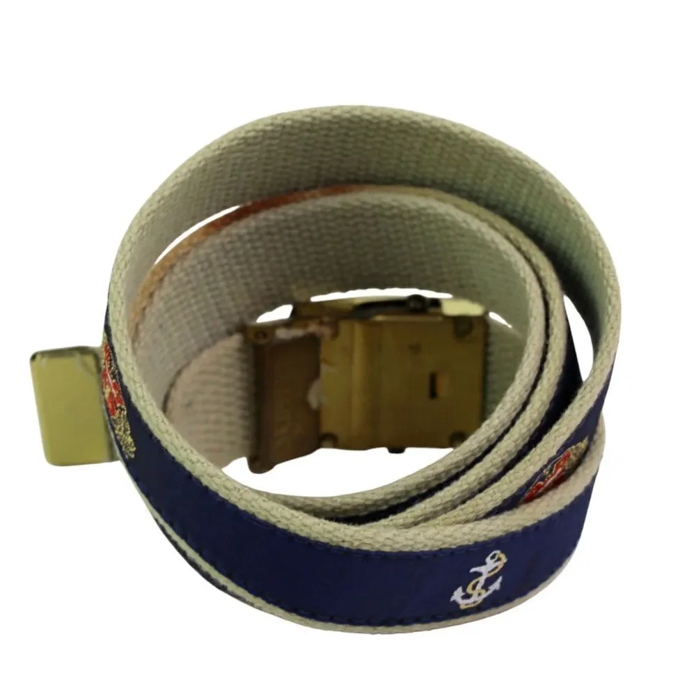Skippers FLA. 33442 USA BLUE CANVAS 1 1/4